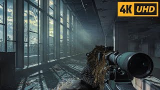 Pripyat Outskirts  Sniping Operation  Call of Duty Modern Warfare 4K60FPS UHD Gameplay [upl. by Rhine301]