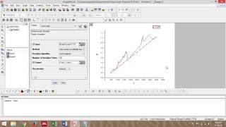 Baseline correction using Origin [upl. by Tobit]