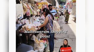 Malleswaram Shopping street shoppingvideo shortsviral streetshoppingviralvideos [upl. by Donielle736]