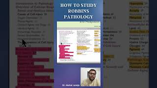 How to Study Pathology ROBBINS in MBBS 2nd Year  neetpg neet mbbs [upl. by Gherardo]