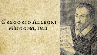 Gregorio Allegri ❧ Miserere mei Deus [upl. by Spohr]