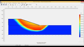 Plaxis 2D tutorial Lesson 5 Road Embankment Consolidation amp Safety factor [upl. by Ycrad]