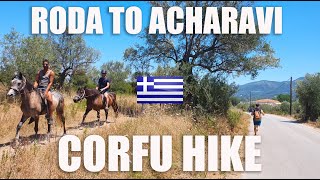 Hiking from Roda to Acharavi  Inside Corfu 2022 [upl. by Ilil]