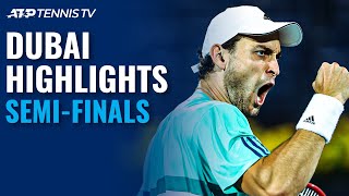 Karatsev vs Rublev Harris vs Shapovalov  Dubai 2021 SemiFinal HIghlights [upl. by Parrish]