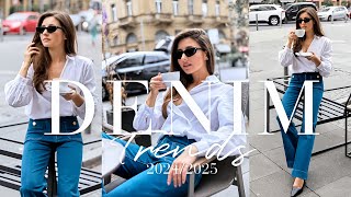 Herbst JEANS TRENDS 202425 Neue amp alte Denim Styles  fashiontrends [upl. by Whalen]