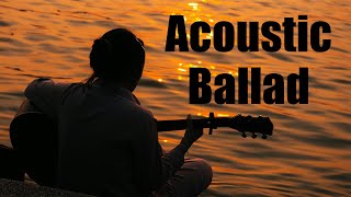 Reflective Acoustic Ballad Guitar Backing Track In E [upl. by Anaicilef]