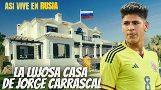 Así es la LUJOSA Mansión de JORGE CARRASCAL en MOSCÚ [upl. by Naz963]