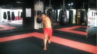 Hanuman Thai Boxing amp Fitness  Saner Trainer Demo [upl. by Ecirahc]