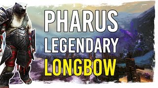 Guild Wars 2  Pharus  A New Legendary Longbow Showcase [upl. by Akit]