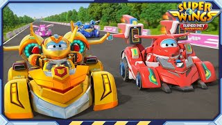 SUPERWINGS7 Super Wings Speed Squad  Superwings Superpet Adventures  S7 EP22  Super Wings [upl. by Ahseekat]