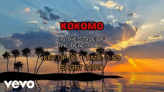 Beach Boys  Kokomo Karaoke [upl. by Nrek]