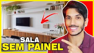 COMO DECORAR A PAREDE DA TV SEM PAINEL [upl. by Edson]