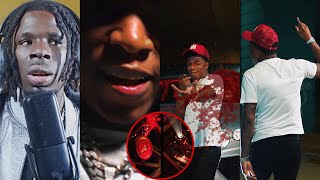 MOST EVILEST SINGING NINJA Yungeen Ace  Blood Splatter Official Music Video REACTION [upl. by Dulci]