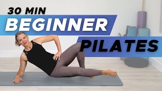 Full Body Beginner Pilates Mat Workout [upl. by Venus931]