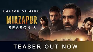 MIRZAPUR 3 TEASER I MIRZAPUR SEASON 3 I DEKHO INDIAA [upl. by Nhguavahs]