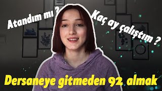 KPSS’den nasıl 92 aldım 2kısımÖnlisans [upl. by Adyela]