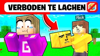 Verboden Te Lachen In Minecraft [upl. by Navets]