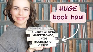 Massive UK Book Haul 2024  I bought 84 books  Fairyloot Unboxing  Romantasy Fantasy Sci Fi [upl. by Emilia]