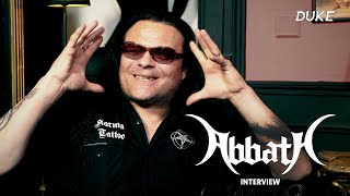 Abbath  Interview  Paris 2019  Duke TV FRDEESITRU Subs [upl. by Lally]