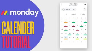 Mondaycom Calendar Tutorial For Beginners 2024 [upl. by Llerrad761]