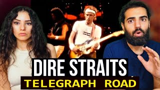 INSANE 🔥 We react to Dire Straits  Telegraph Road Alchemy Live REACTION [upl. by Aisinoid]