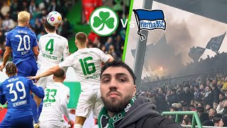 Hrgota Traumtor  Fürth Vs Hertha Berlin Stadion Vlog3 [upl. by Brandy654]