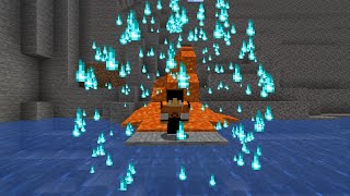 I beat Minecraft as a Firebender [upl. by Ynohtnakram]