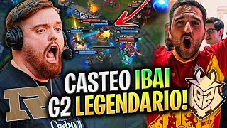 IBAI CASTEÓ la SERIE BRUTAL del LEGENDARIO G2 contra UZI  G2 VS RNG CUARTOS FINAL WORLDS 2018 [upl. by Ikuy]