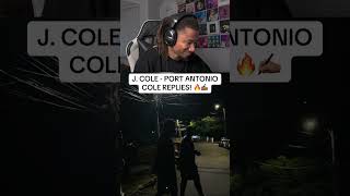 J Cole  Port Antonio REACTION rap jcole drake [upl. by Enelaj]