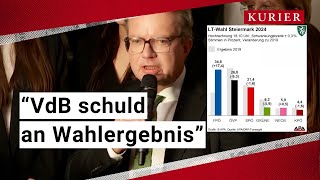 SteiermarkWahl Drexler gibt Hofburg die Schuld an Wahlergebnis [upl. by Craddock61]