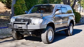 1998 Land Cruiser 100 Series Turbo Diesel USA Import Japan Auction Purchase Review [upl. by Ahsiat]