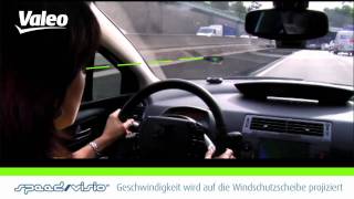 Driving Assistance Valeo Park amp FahrassistenzSystem speedvisio™ [upl. by Arretak906]