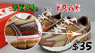 NIKE VOMERO 5 Wheat Grass REAL vs FAKE [upl. by Vieva]