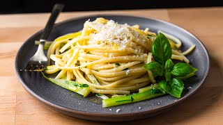 Easy Linguine with Celery [upl. by Aiyotal]