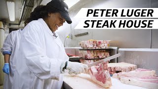 How Legendary NY Steakhouse Peter Luger Makes the Perfect Steak — Plateworthy with Nyesha Arrington [upl. by Inger]