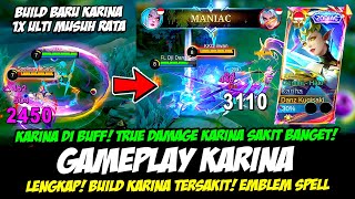 CARA MAIN KARINA BUFF  TRUE DAMAGE KARINA SAKIT PARAH❗BUILD KARINA TERSAKIT❗GAMEPLAY KARINA TERBARU [upl. by Learsiy115]