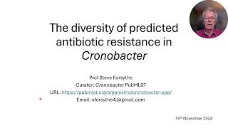 Largest ever study of antibiotic resistance using more than 2500 Cronobacter bacterial genomes [upl. by Eirellav]