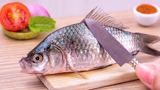 Cook Yummy Steamed Fish In The Kitchen  How To Cook Delicious Fish Recipes In The Miniature Kitchen [upl. by Shayla85]