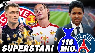 BAYERNS KRASSE STARATTACKE PSG will SENSATIONSTRANSFER  KickNews [upl. by Pomfrey]