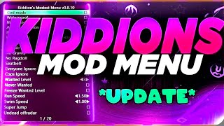 Kiddions Mod Menu  Gta 5 Online Mod Menu PC  FREE Undetected 2024 [upl. by Tormoria402]