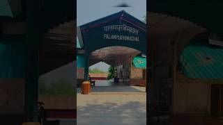 Palampur Railway Station Toy Train Himachal Pradesh train view nature  travel [upl. by Nylauqcaj]