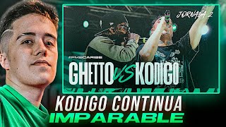 GAZIR reacciona a KODIGO vs GHETTO en FMS CARIBE 🏴‍☠️ [upl. by Ries]