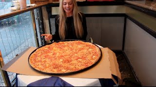 27 Inch Pizza Challenge  BIGGEST PIZZA in SCOTLAND [upl. by Leanard809]