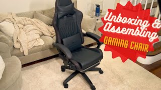 Unboxing amp Assembling the GTPLAYER pror Gaming Chair [upl. by Yrovi]