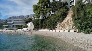 Podaca Hotel MORENIA and Beach 2024 Croatia Makarska Riviera 🍹🌞😎 [upl. by Damara]