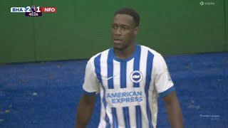 Danny Welbeck Goal Brighton vs Nottingham Forest 21 All Goals and Extended Highlights [upl. by Yovonnda]