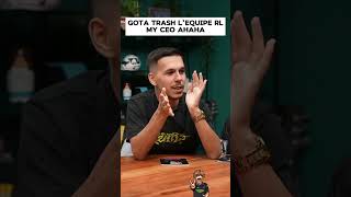 GOTAGA TRASH LEQUIPE RL AHAHAH gotaga gotagareact squeezie rocketleague GENTLEMATES M8WIN [upl. by Solrac]