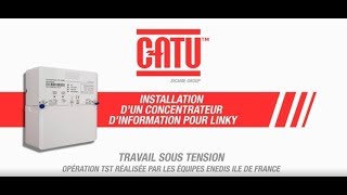 CATU Installation Concentrateur Linky FR [upl. by Hakym900]