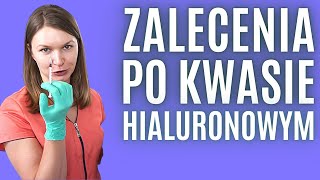 Zalecenia po POWIĘKSZANIU ust kwasem hialuronowym  LEKARZ wyjaśnia ZAKAZY i NAKAZY  co robić [upl. by Euqinaj]