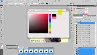 Photoshop Tutorial  Watermark on gifs [upl. by Burleigh]